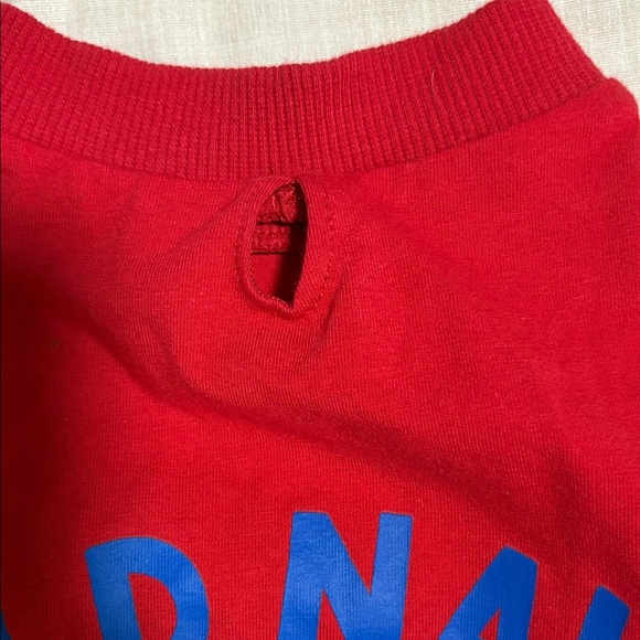 Old Navy Red USA Flag Dog Shirt Size Small - Picture 5 of 5